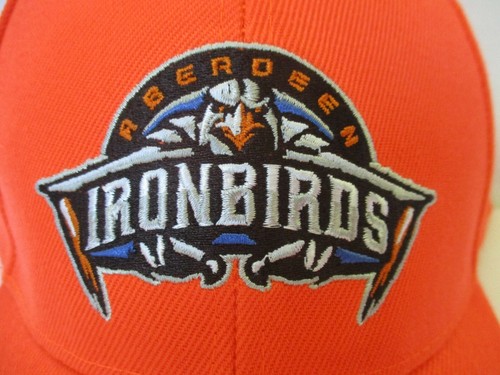 ABERDEEN IRONBIRDS MELONWEAR ORANGE VERSTELLBARE KAPPE MÜTZE - NEU OHNE ETIKETT - Bild 2 von 6