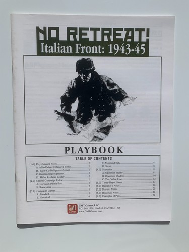 No retreat! The Italian Front 1943-45 partially un-punched - Picture 7 of 13