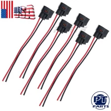 6 PCS of New Pack Ignition Coil Connector Harness Pigtail Wire For Kia Toyota