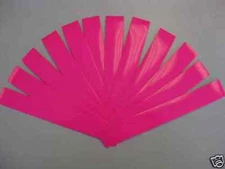 1 Dozen FLO/FLUORESCENT PINK ARROW WRAPS + EXTRAS!!! *Multiple Sizes Available*