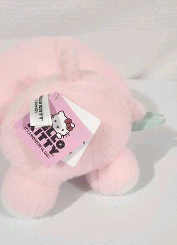 Großer rosa Hello Kitty Frosch Anzug Kigurumi Plüsch süß Größe 11 Zoll groß flauschig - Bild 5 von 7