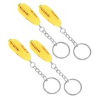  4 Stück Simulation Mais Schlüsselanhänger: Mini Lebensmittel Charm für