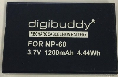 Ersatz Akku für Casio NP-60 1200mAh