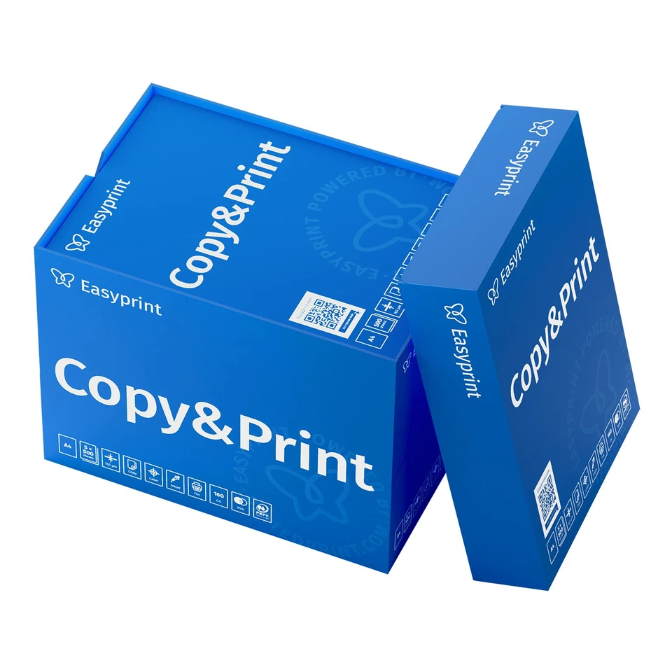 Easyprint Druckerpapier A4 2500 Blatt Hochweiß CIE 160 PEFC - Bild 2 von 2