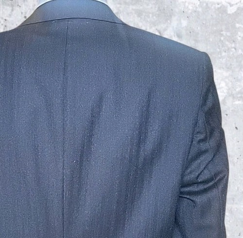 Jos A. Bank Blazer Mens 43L Navy Blue Wool Gordon Classic Sport Coat Jacket USA - Picture 6 of 19