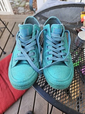 Converse Chuck Taylor All Star Teal Low Top Lace Up Men's Sneakers