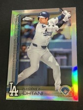 Shohei Ohtani 2025 Topps Chrome Baseball Refractor Los Angeles Dodgers MVP MLB