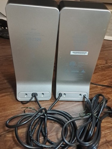 Altec Lansing VS2320 Powered Audio System Speakers **Tested**Free U.S Shipping** - Photo 5/9