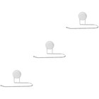  Set of 3 Küchen Rollen Halterung Wandrollenhalter Papierhandtuchhalter