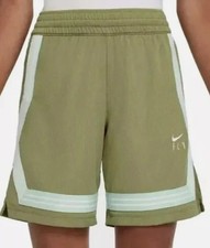 DA1086-334 YOUTH GIRLS NIKE DRI-FIT FLY CROSSOVER BASKETBALL SHORTS