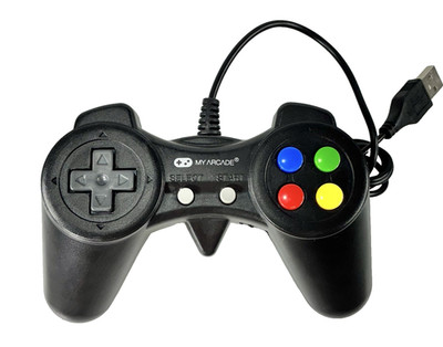 My Arcade GameStation Replacement Black Wired Controller Tested