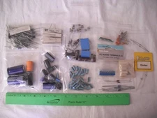 Lot of MANY Assorted Electrical Parts Components, Capacitor, Diode,Fuse,Electric