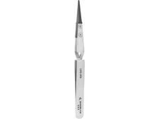 Excelta 159D-RTN - Tweezers, Cross Action, Replaceable Carbon Fiber Tip, 0.06' x