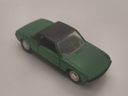 VW PORSCHE 914/S GRÜN SCHWARZ SCHUCO MODELL 1:66 No.826 GERMANY 70ERJAHRE - Bild 5 von 5