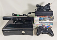 Microsoft Xbox 360 Console Lot with 11 Games 250 GB Tested Working