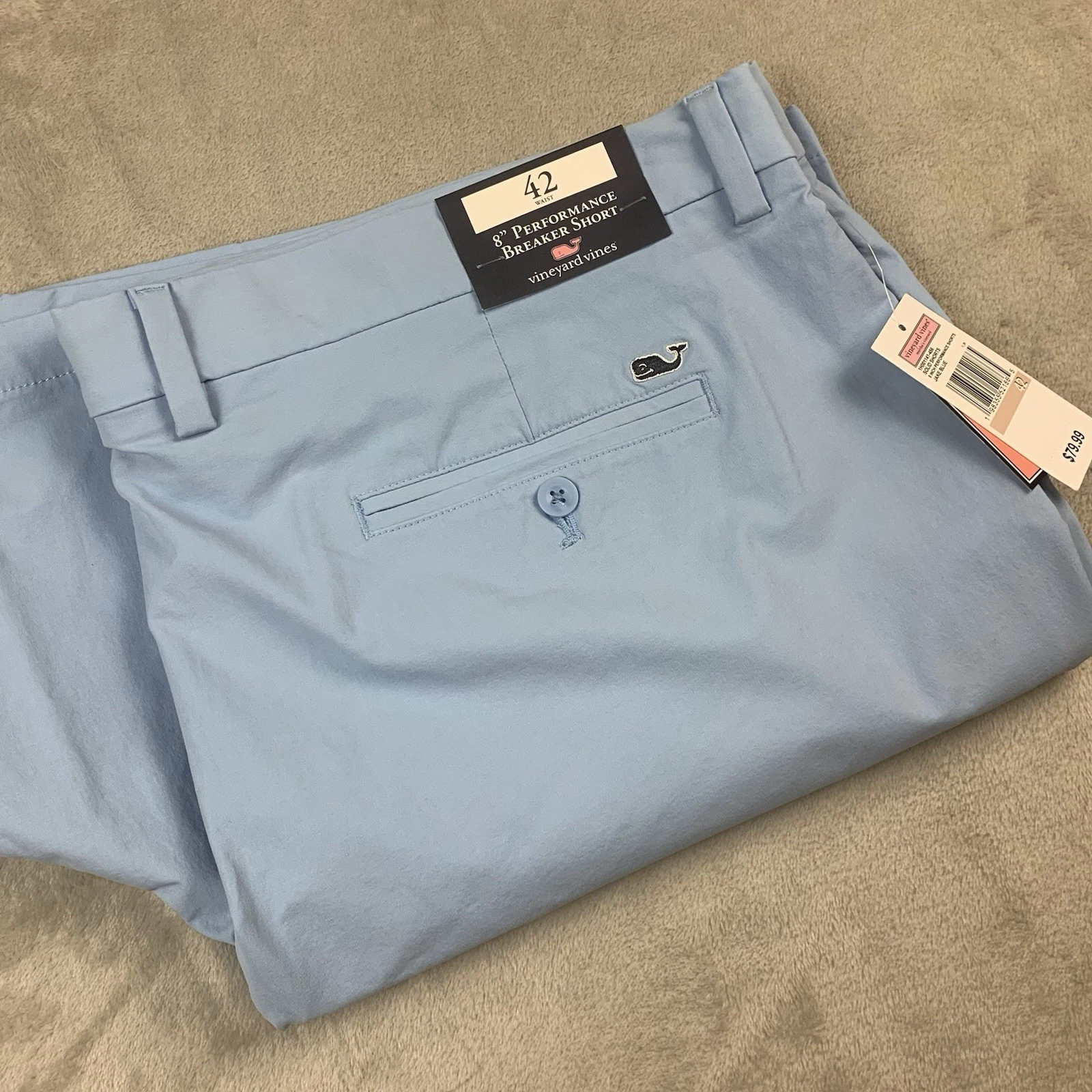 New Vineyard Vines Performance Breaker Shorts Men 42 8” Blue Stretch Golf Casual
Opens in a new wind