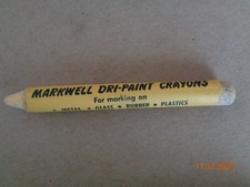 Markwell Paint Crayon, Large Tip, Yellow Color , 7 Pcs.