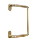 National 8 In. Brushed Gold Troy Interior Barn Door Pull/Handle Steel Large