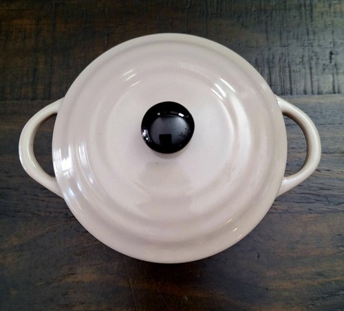 Mini Cocotte Dish with Lid Stoneware Taupe 3 1/2"H X 6 3/8"L X 4 5/8"W - Picture 2 of 9