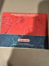 Teleroboxer Game With Manual &ldquo; RARE&rdquo; for Nintendo Virtual Boy