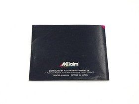 Ferrari Grand Prix Challenge Nintendo NES Libretto Istruzioni Manuale FRA