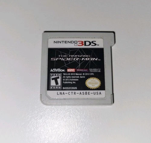 Nintendo 3DS The Amazing Spider-Man 2012 - Tested and Works Cartridge Only