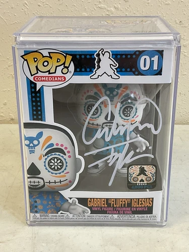 Funko Pop! AUTOGRAPHED Gabriel “Fluffy” Iglesias LIMITED Vinyl Figure 01/4000