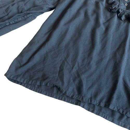 The Pirate Dressing Long Sleeve Blouse Top Lace-Up Shirt Renaissance Medium - Picture 6 of 11