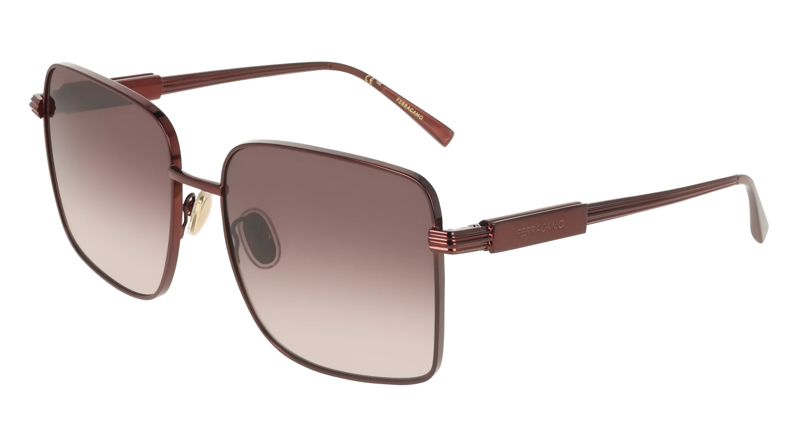 Ferragamo — FERRAGAMO SF330S 606 WINE 57/17/140 FEMALE Sunglasses