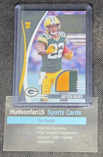 2025 Panini Absolute Matthew Golden Base (RAW)
