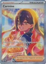 1x Carmine - 217/167 - Special Illustration Rare NM-Mint Pokemon SV06 - Twilight