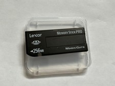 1pcs 256mb LEXAR Compatible SONY MEMORY STICK None Pro for Cybershot 128mbx2