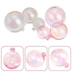 18 Pcs Decorative Balls Bubble Cake Decoration Toppers Cupcake Birthday