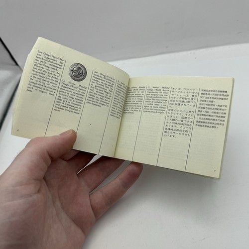 1973 Omega F300 Chronometer International Warantee Papers Saffron Hill London - Picture 19 of 21