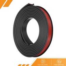 16.4Feet U-Shape Edge Banding Furniture Edge Protector Black 18mm/0.71"