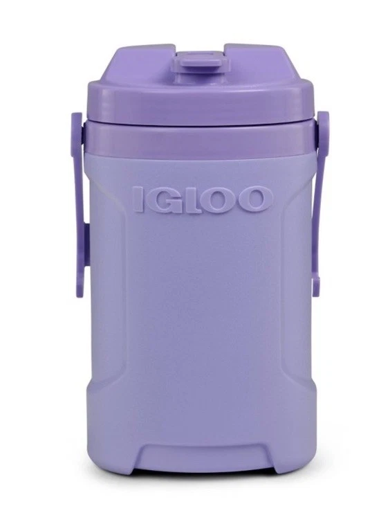 IGLOO LATITUDE HALF GALLON COOLER JUG PORTABLE BEVERAGE WATER LAVENDER PURPLE