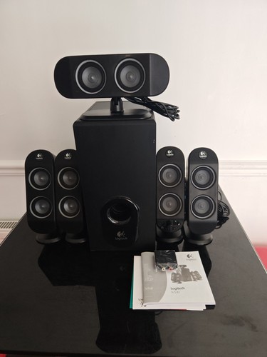 Logitech X-530 Computer Speakers 5.1 Stereo System 70 Watt Sub