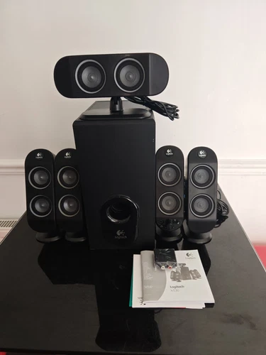 Logitech X-530 Computer Speakers 5.1 Stereo System  70 Watt Sub