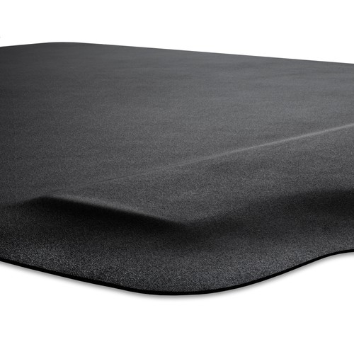 OPEN BOX - 54" x 36" Anti-Fatigue Chair Mat for Hardwood Floors - Black - Picture 3 of 7