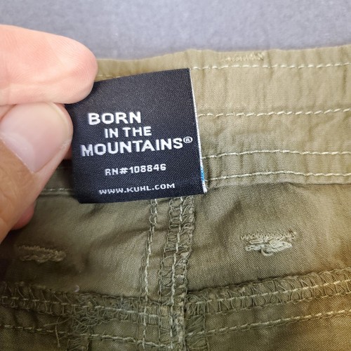 Kuhl Capri Damengröße 6 grün Cargo kurz wandelbar Rollriegel Outdoor Shorts - Bild 7 von 13