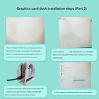 Upgraded Laptop GPU Bracket for /M.2 NVMe External Graphics Card GPU