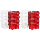 Set of 2 Kleiner Einkaufskorb Mini Spielzeug Minispielzeug -Lebensmittelkorb