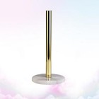 1pc Kitchen Paper Towel Holder Natural Marble -plated Roll Paper Stand