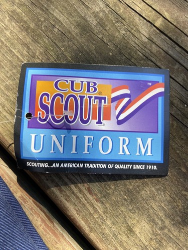 Pantaloncini Boy Scouts of America BSA CUB Uniforme Blu Tg 10 Nuovi Con Etichetta - Foto 4 di 7