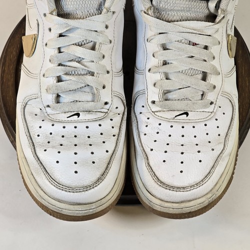 Nike Air Force 1 '07 LV8 NBA Mens Size 8.5 Basketball Shoes Sneakers CT2298 100 - Picture 3 of 10