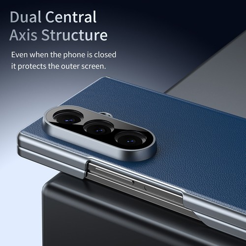 Für Galaxy Z Fold 7 Case Leder Optik | Magnetisch, Guter Halt, Vollständiger DE - Bild 11 von 20