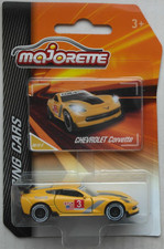 Majorette Racing Cars Chevrolet Chevy Corvette gelb Neu/OVP Sportwagen Auto Car