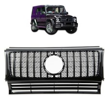 Kühlergrill Frontgrill Schwarz glanz für Mercedes G Modell W463 90-18