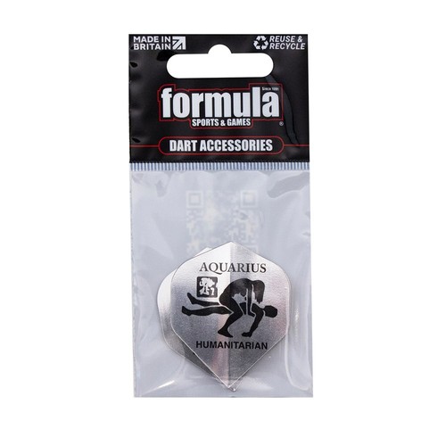 Formula Sports Metallic Zodiac Rude Standard Dart Board Darts Flights 1 Set - Bild 1 von 3
