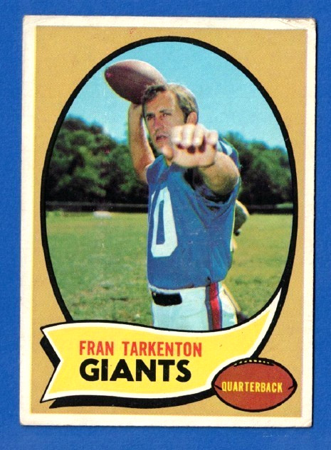 1970 Topps Fran Tarkenton #80***Free Shipping****
